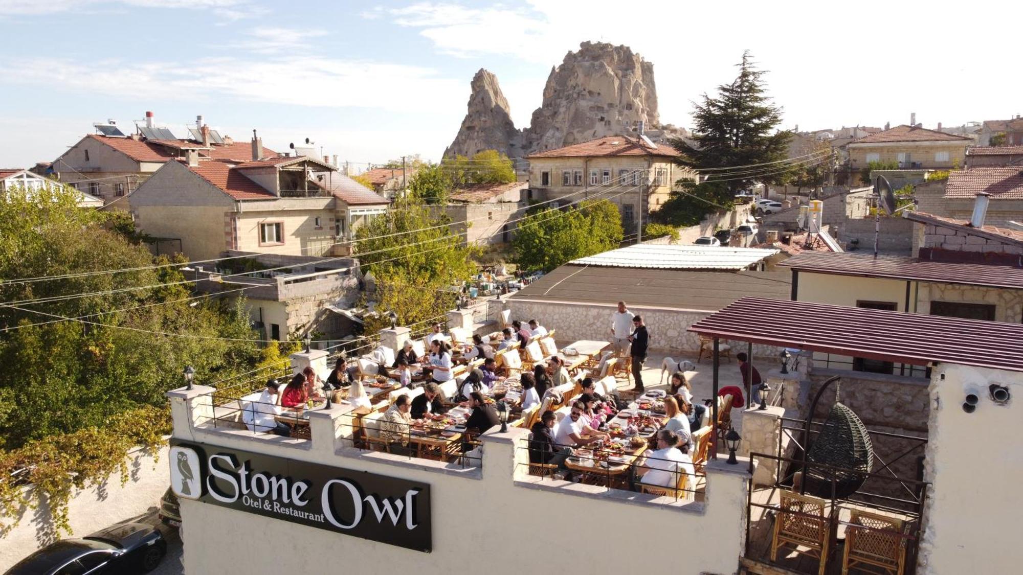 Stone Owl Otel & Restaurant Üçhisar Eksteriør bilde